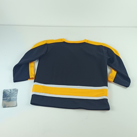 NHL Boston Bruins Youth Jersey - Black and Yellow - Picture 4 of 6